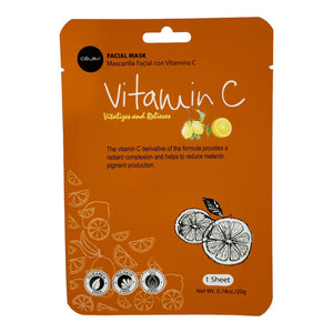BRIGHTENING VITAMIN C SHEET MASK Net Wt. 0.74oz. 20g