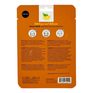 BRIGHTENING VITAMIN C SHEET MASK Net Wt. 0.74oz. 20g