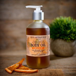 Orange Body Oil | Rich In Vitamins A, D, and E