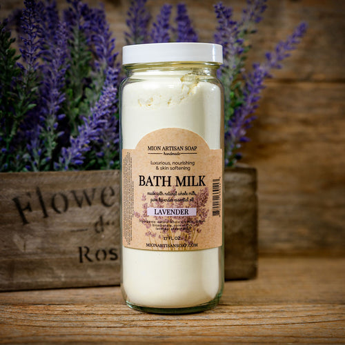 Lavender Bath Milk | Nourishing, Hydrating, Calming, Rejuvenating