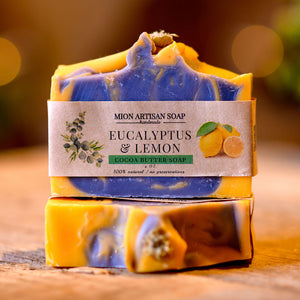 Eucalyptus and Lemon | Cocoa Butter Soap