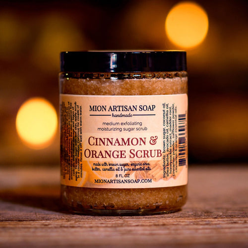 Cinnamon and Orange Sugar Scrub | Medium