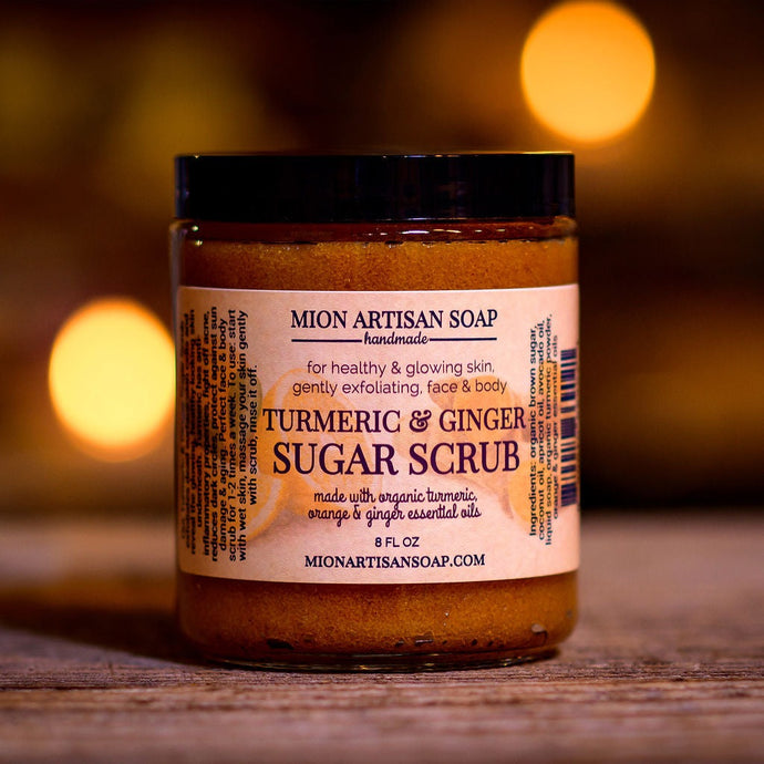 Turmeric Sugar Scrub | Gentle