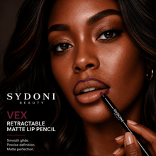 Load image into Gallery viewer, RETRACTABLE MATTE LIP PENCILS with SHEA BUTTER 9 Rich, Smudge‑Resistant Shades