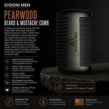 Load image into Gallery viewer, SYONI MEN BEARD COMB
