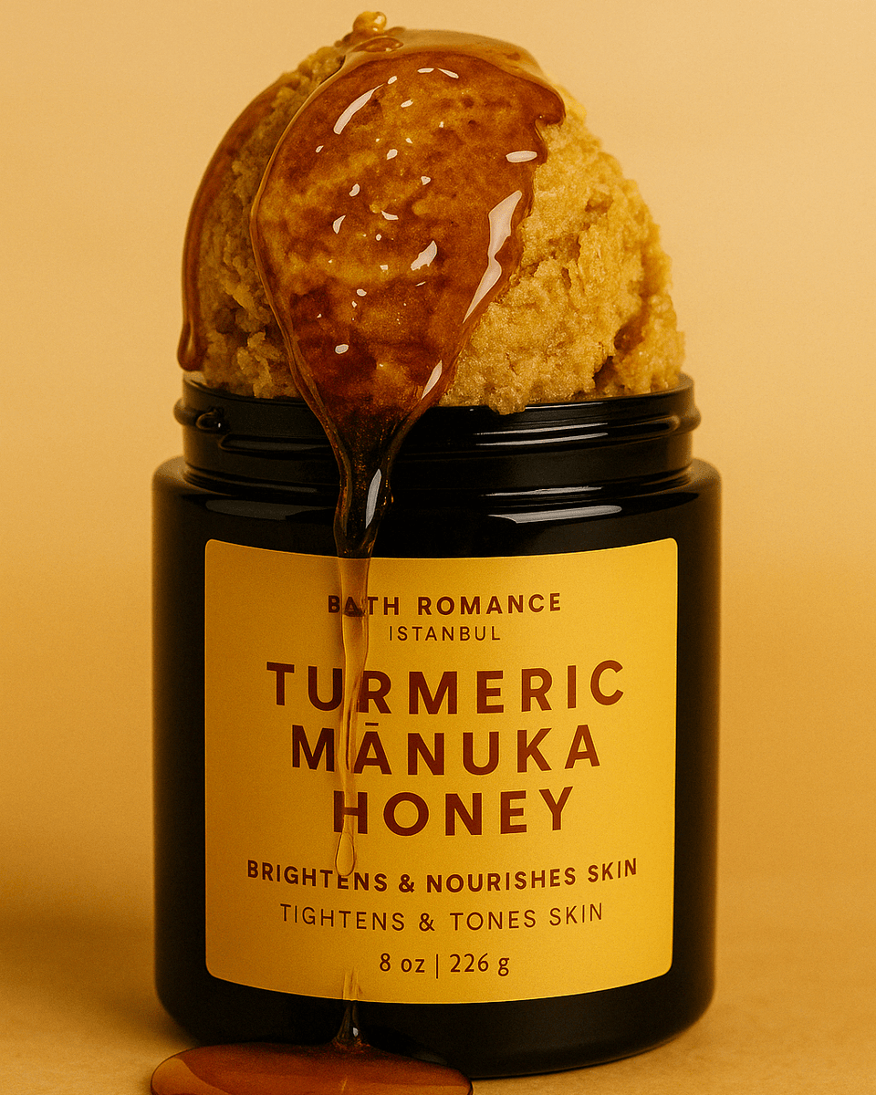 ICONIC SUNGLOW-TURMERIC + MANUKA HONEY BODY POLISH 10.5oz