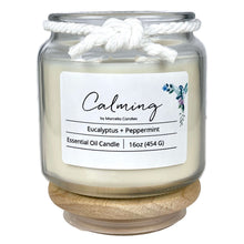 Load image into Gallery viewer, Calming Eucalyptus + Peppermint Aromatherapy Candle