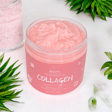 Load image into Gallery viewer, COLLAGEN SEA SALT BODY SCRUB with STEM CELLS and HYALURONIC ACID 14.1 fl. oz.
