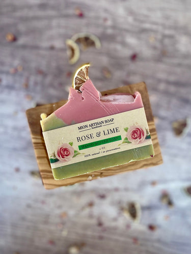 Rose & Lime | Mango Butter Soap
