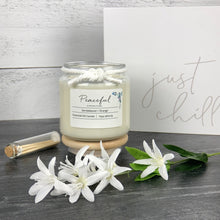 Load image into Gallery viewer, Peaceful Sandalwood + Orange Aromatherapy Candle