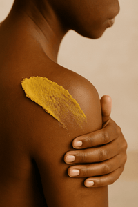 ICONIC SUNGLOW-TURMERIC + MANUKA HONEY BODY POLISH 10.5oz