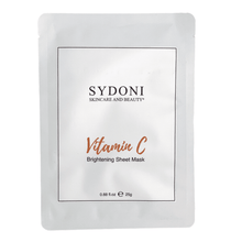 Load image into Gallery viewer, BRIGHTENING VITAMIN C SHEET MASK with HYALURONIC ACID and TREHALOSE 25g. 0.88 fl. oz.