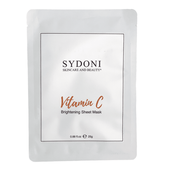 BRIGHTENING VITAMIN C SHEET MASK with HYALURONIC ACID and TREHALOSE 25g. 0.88 fl. oz.