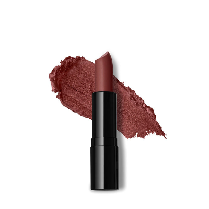 Reese Luxury Matte Lipstick-Brown Red with cool blue undertone 0.12. OZ.