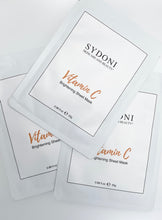 Load image into Gallery viewer, BRIGHTENING VITAMIN C SHEET MASK with HYALURONIC ACID and TREHALOSE 25g. 0.88 fl. oz.