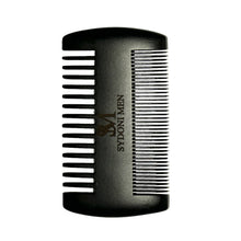 Load image into Gallery viewer, PEAR WOOD HANDMADE BEARD and MUSTACHE COMB